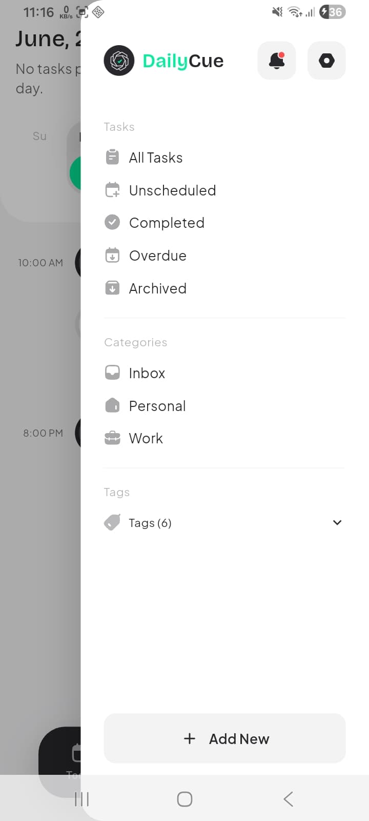 App screenshot