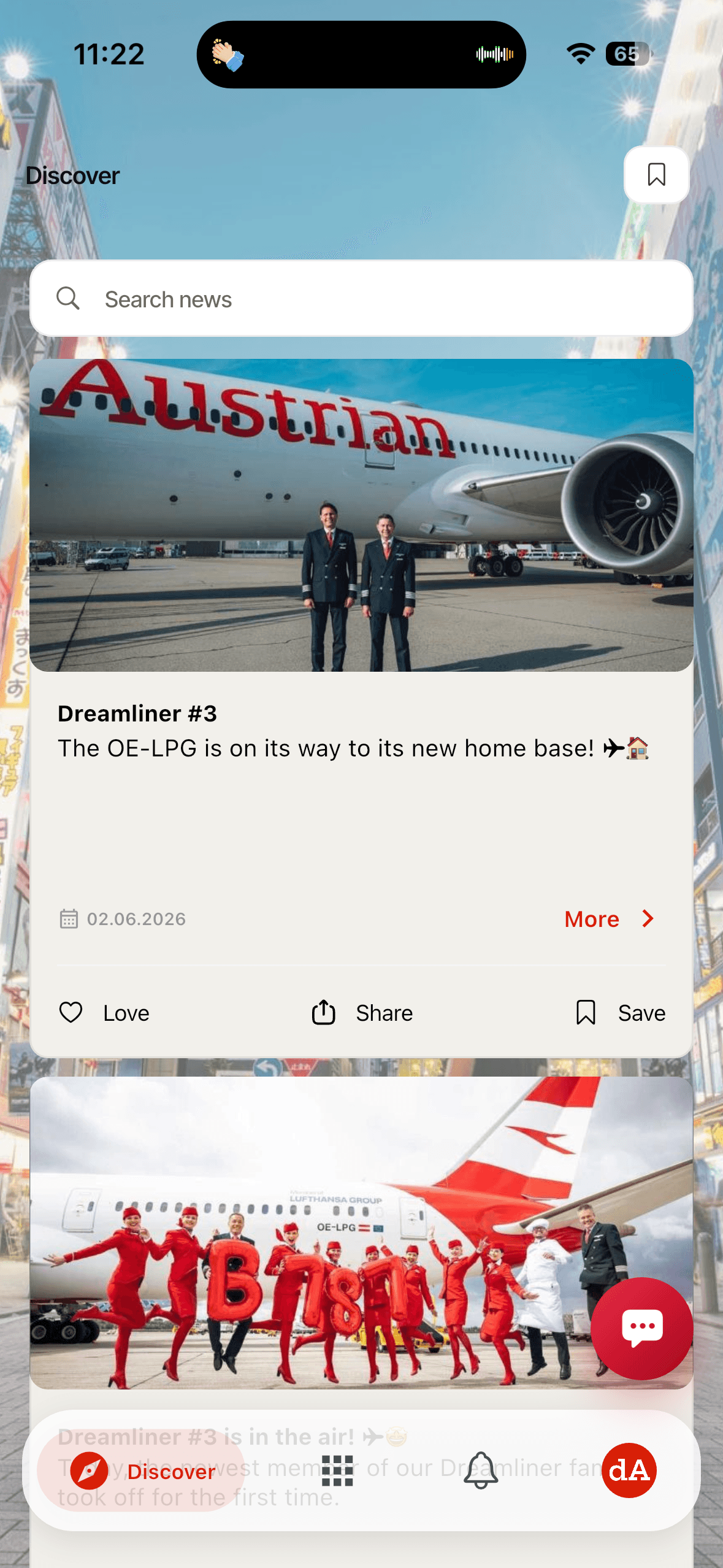 App screenshot