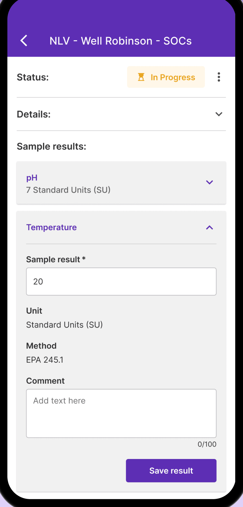 App screenshot