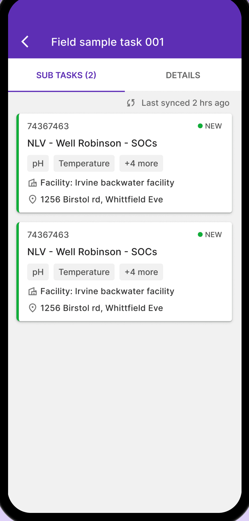 App screenshot