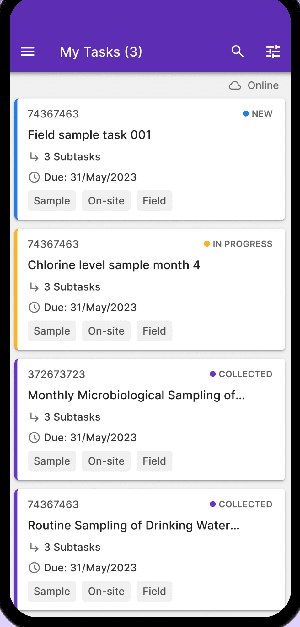 App screenshot