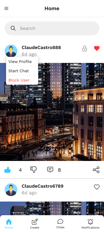 App screenshot