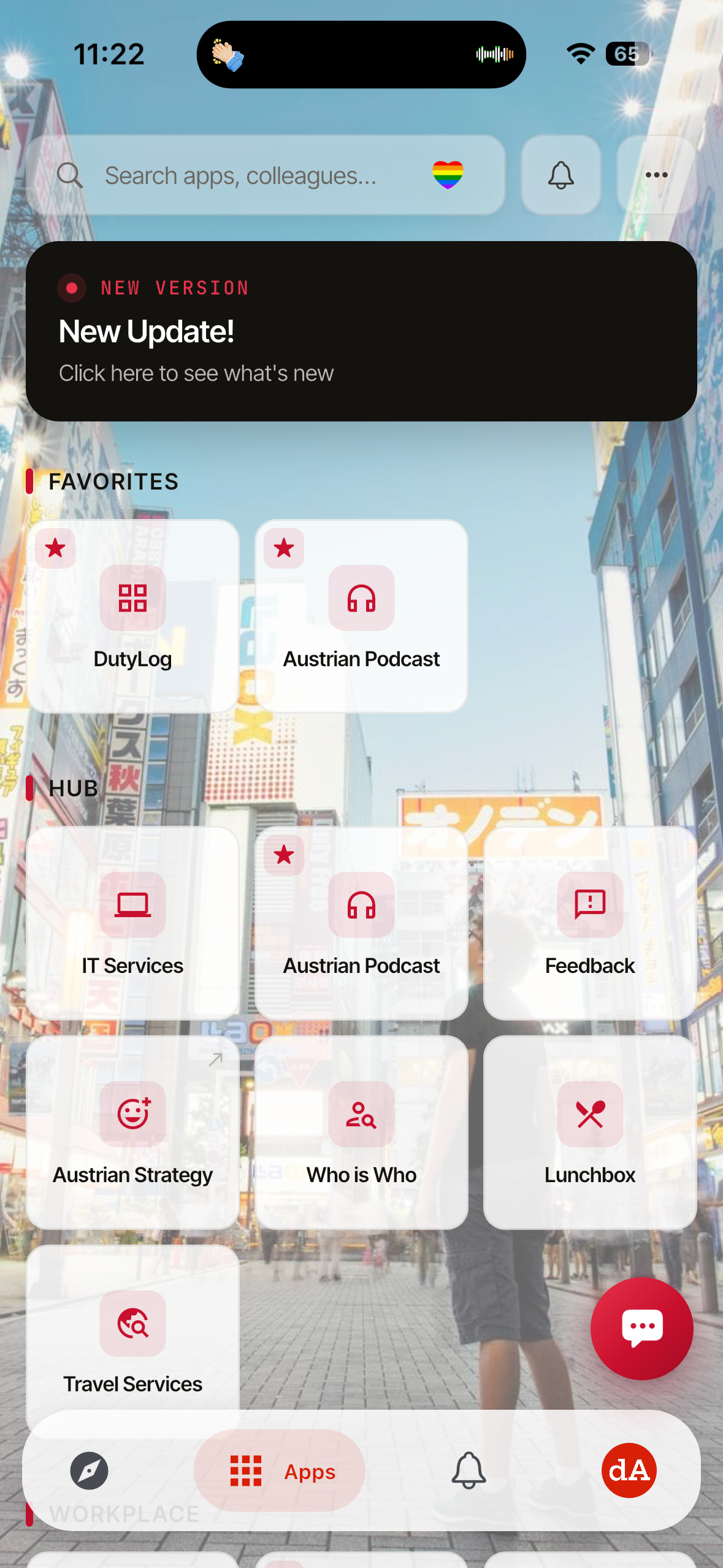 App screenshot