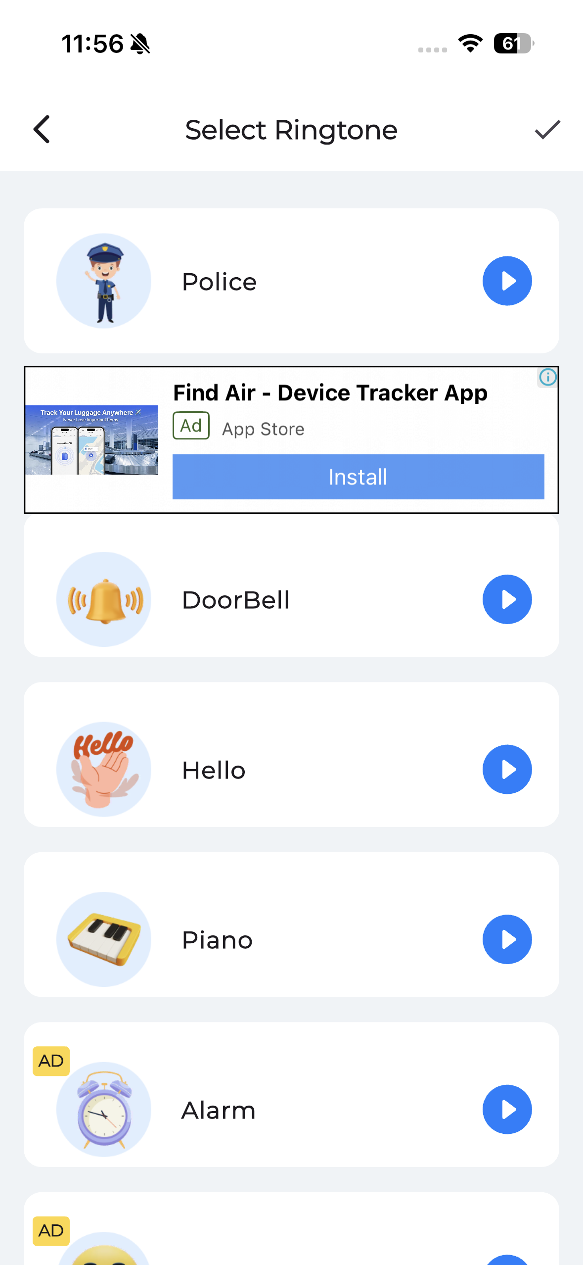 App screenshot