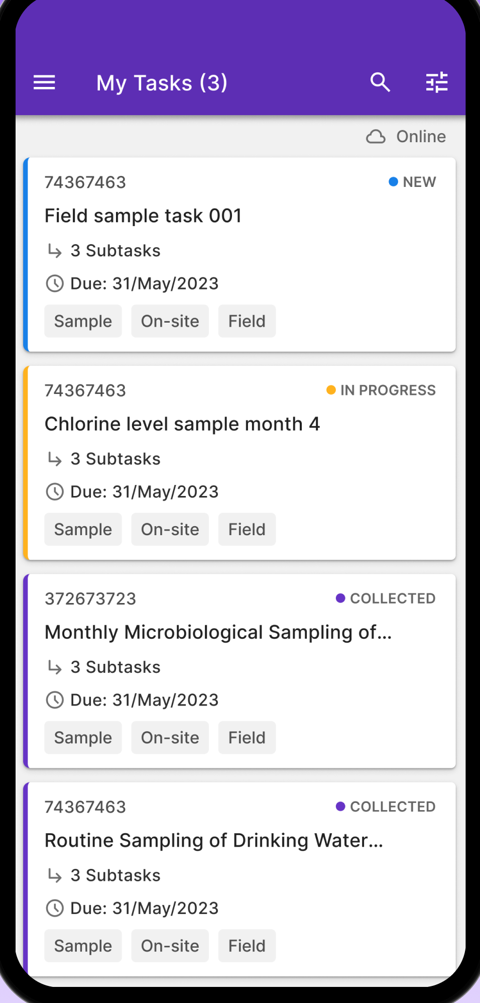 App screenshot