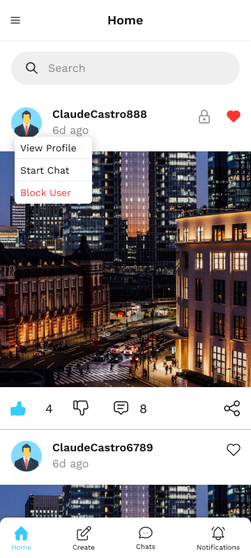 App screenshot